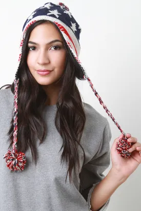 Americana Earflap Hat