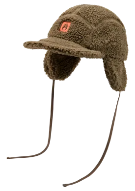 Babs Earflap Cap - Olive