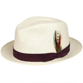 Bailey Guthrie Shantung Straw Fedora