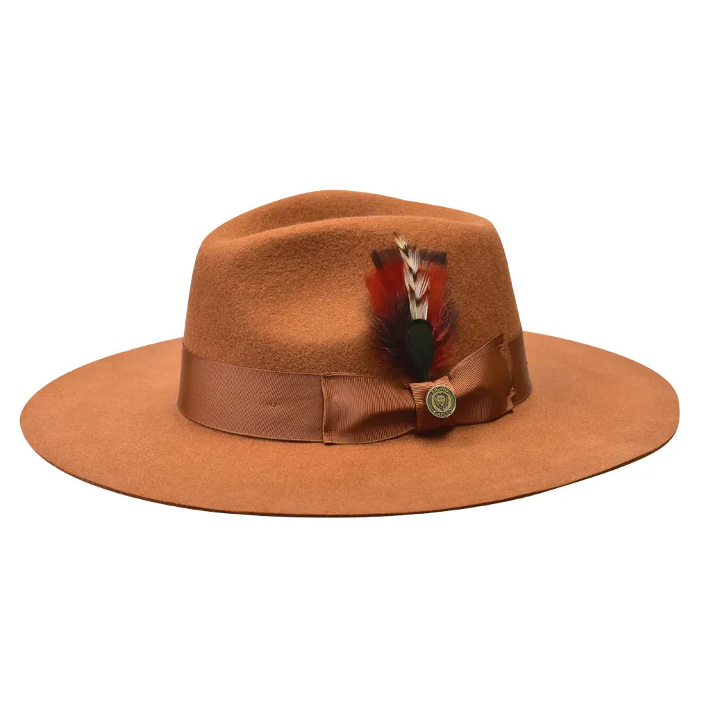 Bruno Capelo Duke Wide Brim Wool Fedora