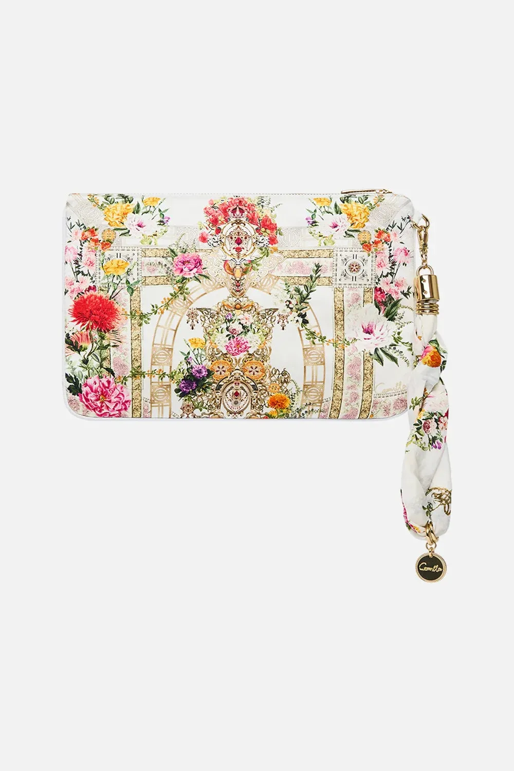 CAMILLA | EGYPTIAN ROSE SCARF CLUTCH