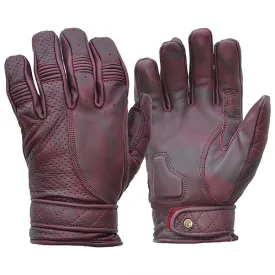 GOLDTOP - Short Bobber Gloves - OxBlood