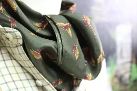 GT3 - Silk Scarf - GREEN