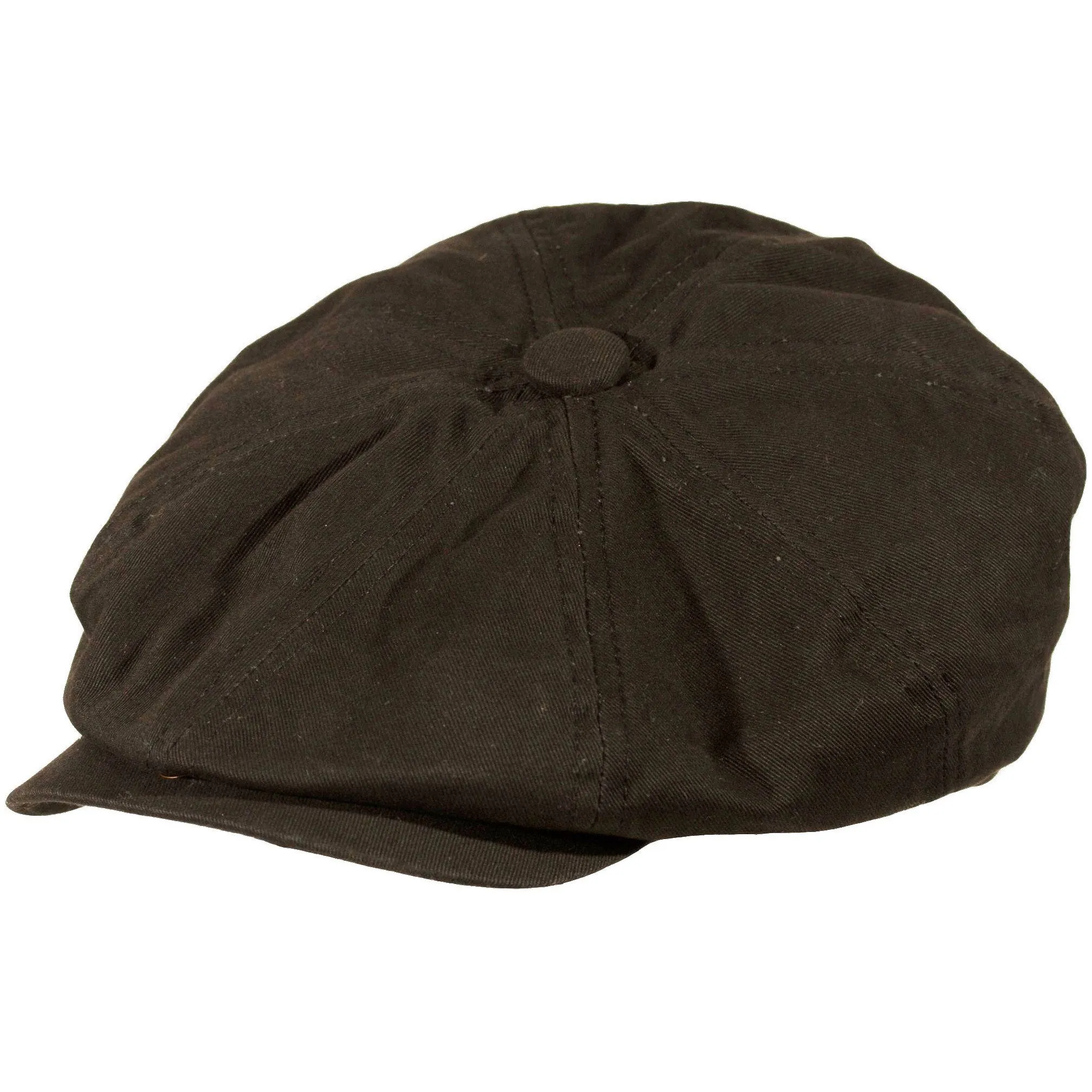 Mo' Money Cotton Newsboy Cap by Levine Hats