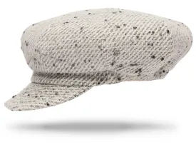 Newsboy Cap Snow Speckle