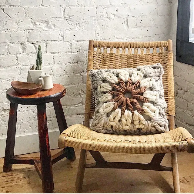 Not Your Granny's Granny Square Pillow Pattern