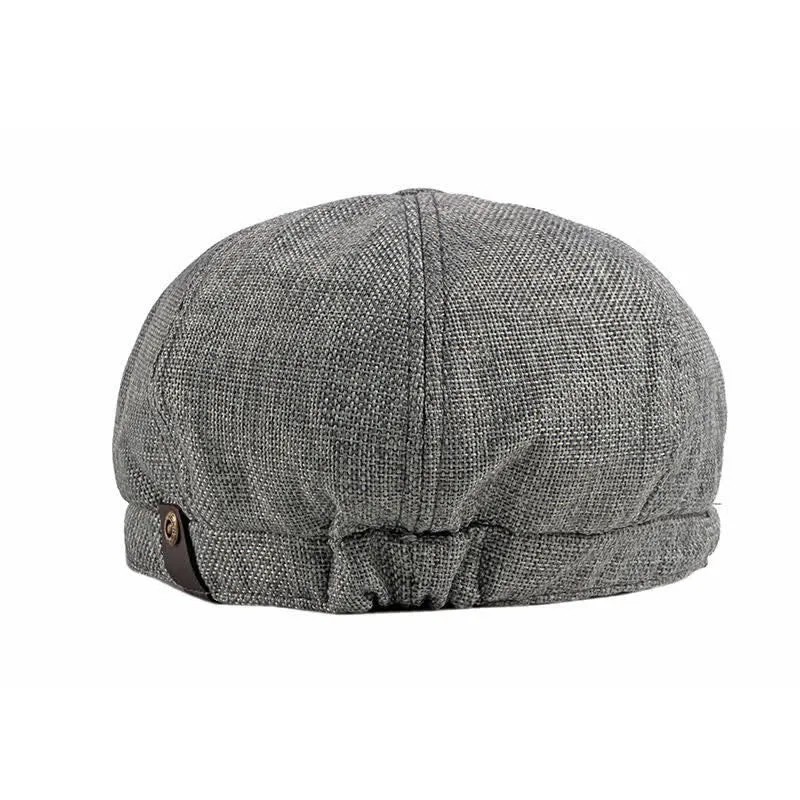 Octagonal Thin Breathable Beret Cap