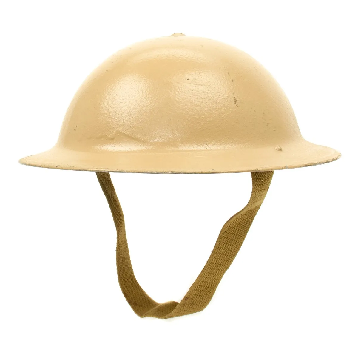 Original British WWII Brodie MkII "Desert Rat" Steel Helmet by Austin Motor Co. - Dated 1941