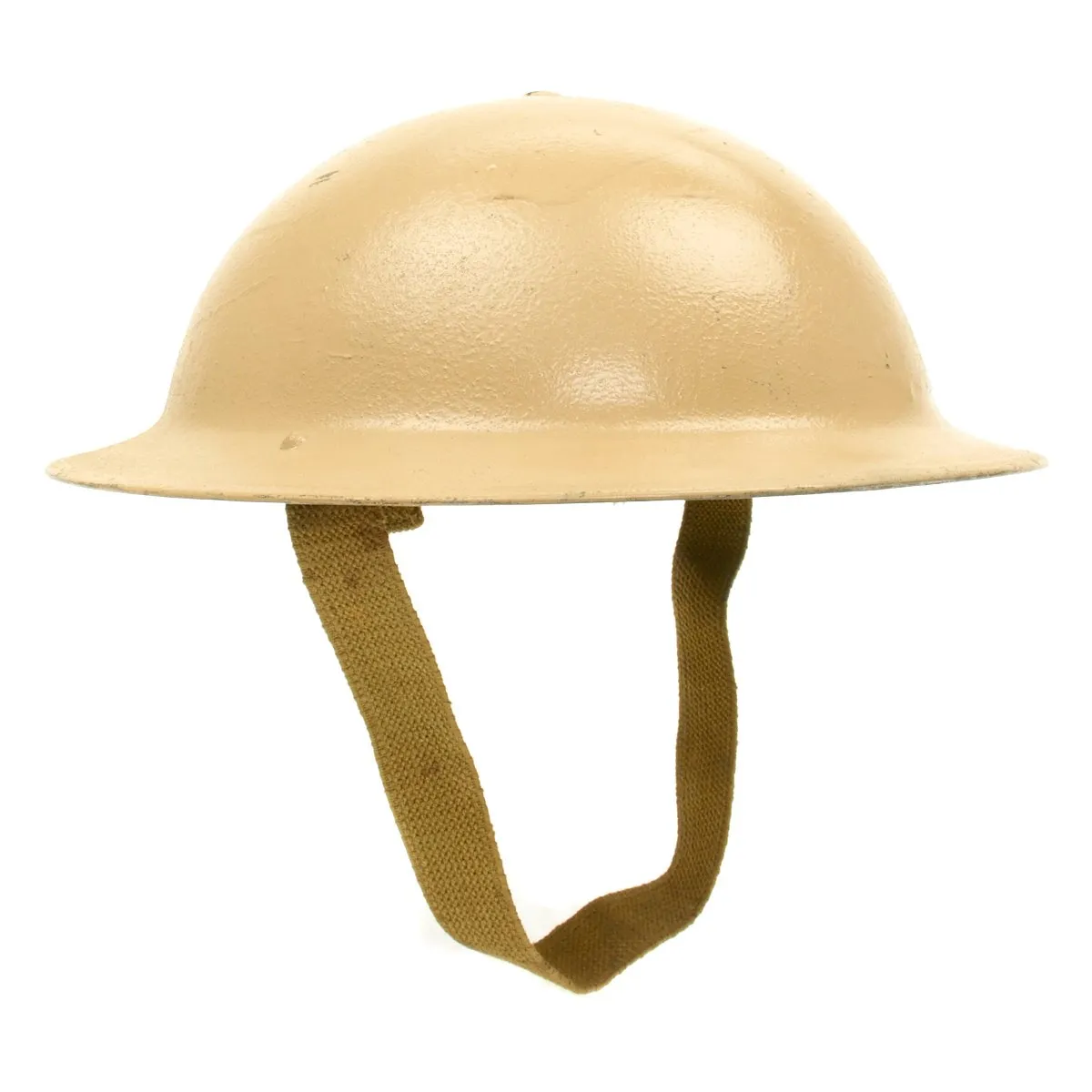 Original British WWII Brodie MkII "Desert Rat" Steel Helmet by Austin Motor Co. - Dated 1941