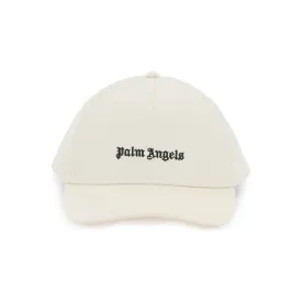 Palm Angels embroidered logo baseball cap with