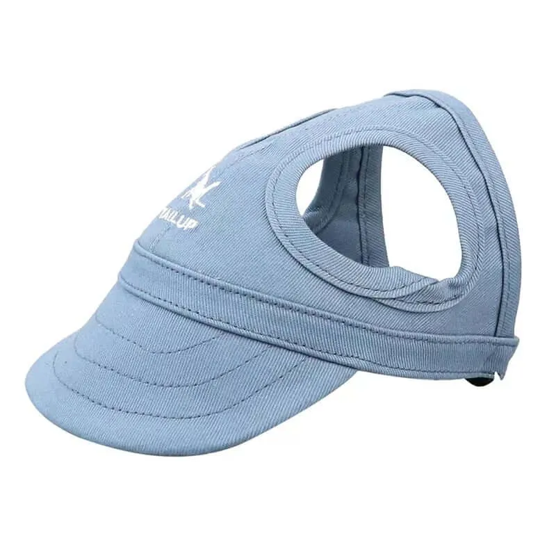 Pet Cat Caps Puppy Summer Solid Oxford Cap Dog Baseball Visor Hat Outdoor Sun Bonnet Cap