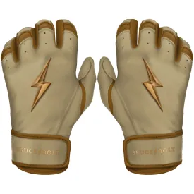 PREMIUM PRO GOLD Series Short Cuff Batting Gloves