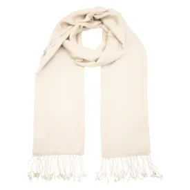 Silk Stole - Pale Cream