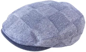 Stetson Chambray & Herringbone Cotton Ivy Cap