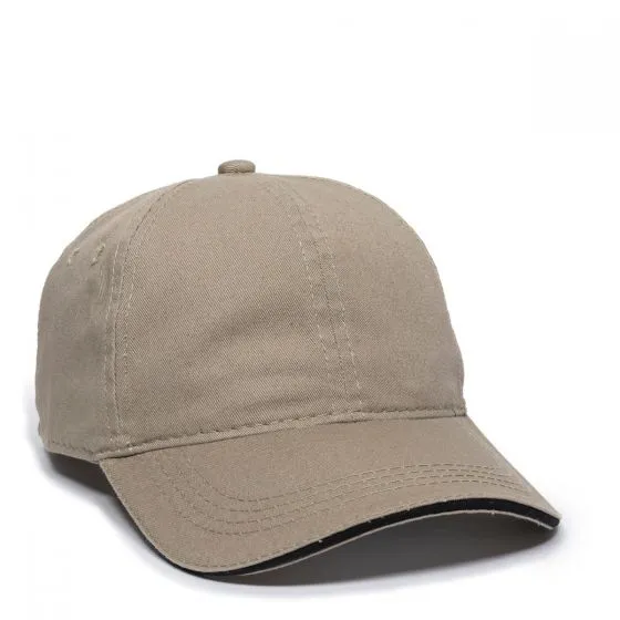 Unstructured Hat with Sandwich Visor