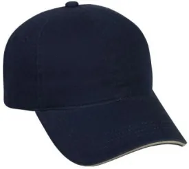 Unstructured Hat with Sandwich Visor