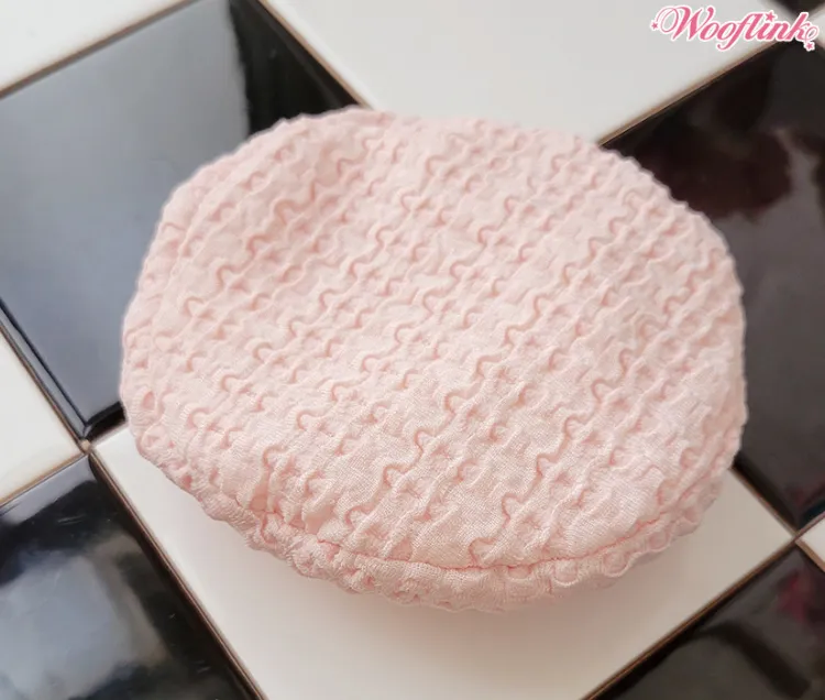 Wooflink Cotton Candy Summer Beret in Pink