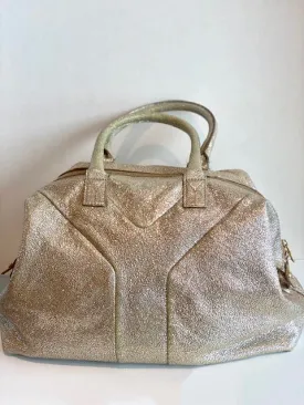 YSL Gold Bowler Bag